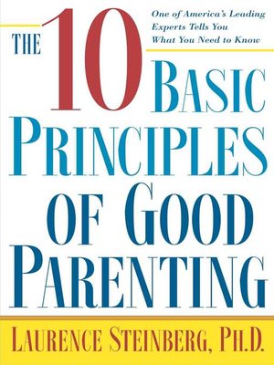 cover image of The Ten Basic Principles of Good Parenting